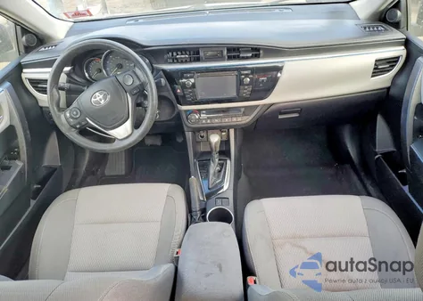 2015 Toyota Corolla L из США, поврежденный, VIN 2T1BURHE0FC393479